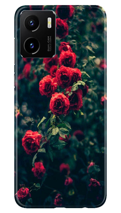 Red Rose Case for Vivo Y15C