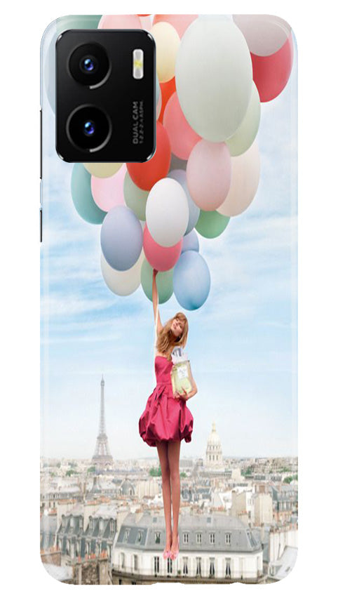 Girl with Baloon Case for Vivo Y15C