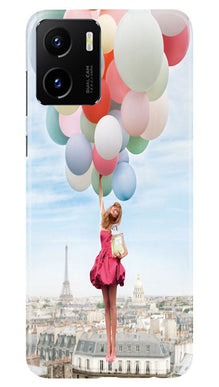 Girl with Baloon Mobile Back Case for Vivo Y15C (Design - 84)