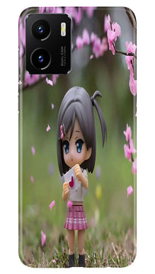 Cute Girl Mobile Back Case for Vivo Y15C (Design - 92)