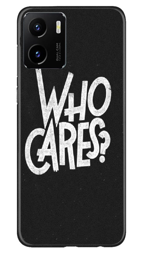 Who Cares Case for Vivo Y15C