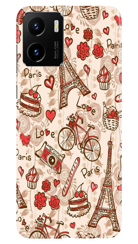 Love Paris Case for Vivo Y15C(Design - 103)