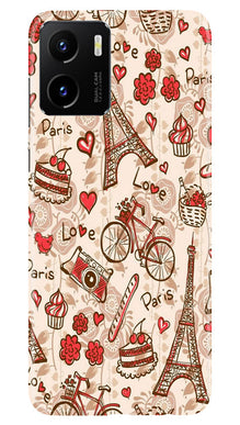 Love Paris Mobile Back Case for Vivo Y15C  (Design - 103)