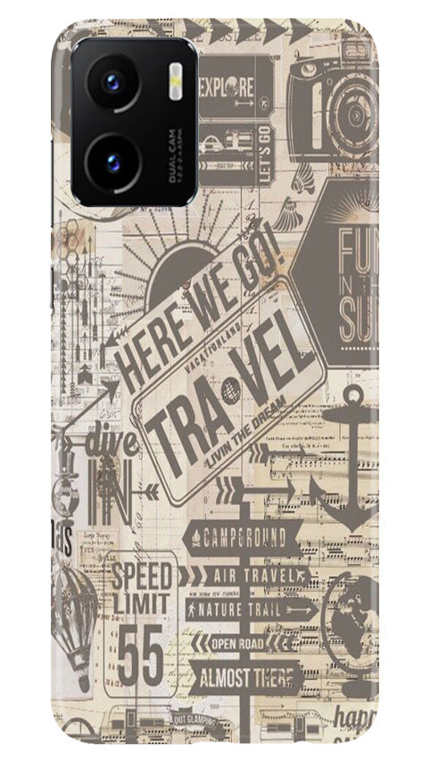 Travel Case for Vivo Y15C  (Design - 104)