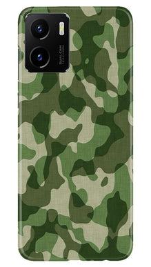 Army Camouflage Mobile Back Case for Vivo Y15C  (Design - 106)