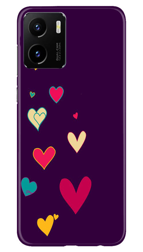 Purple Background Case for Vivo Y15C  (Design - 107)