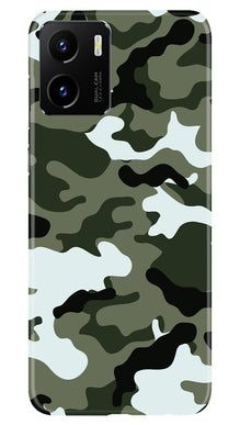 Army Camouflage Mobile Back Case for Vivo Y15C  (Design - 108)