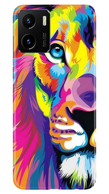 Colorful Lion Mobile Back Case for Vivo Y15C  (Design - 110)