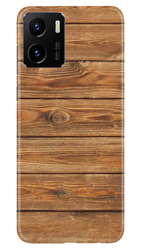 Wooden Look Case for Vivo Y15C  (Design - 113)