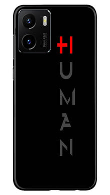 Human Mobile Back Case for Vivo Y15C  (Design - 141)