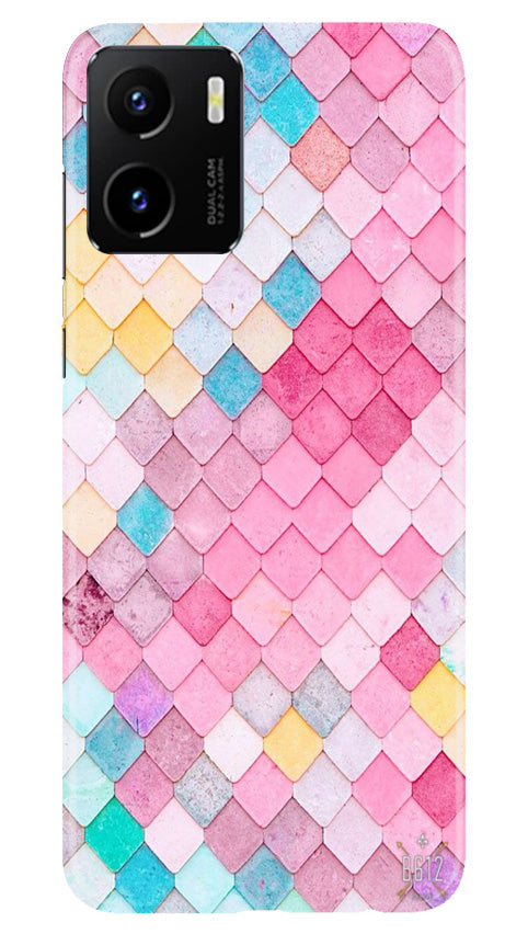 Pink Pattern Case for Vivo Y15C (Design No. 184)