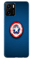 Captain America Shield Case for Vivo Y15C (Design No. 222)