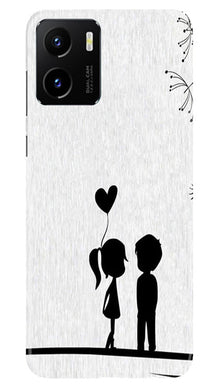 Cute Kid Couple Mobile Back Case for Vivo Y15C (Design - 252)