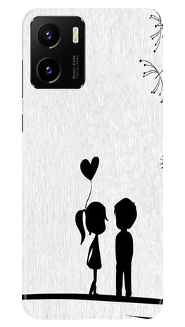 Cute Kid Couple Case for Vivo Y15C (Design No. 252)