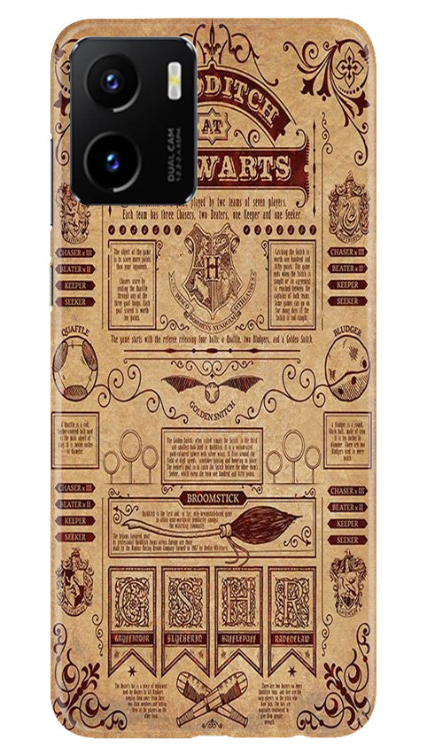 Hogwarts Mobile Back Case for Vivo Y15C (Design - 266)