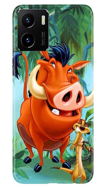 Timon and Pumbaa Mobile Back Case for Vivo Y15C (Design - 267)