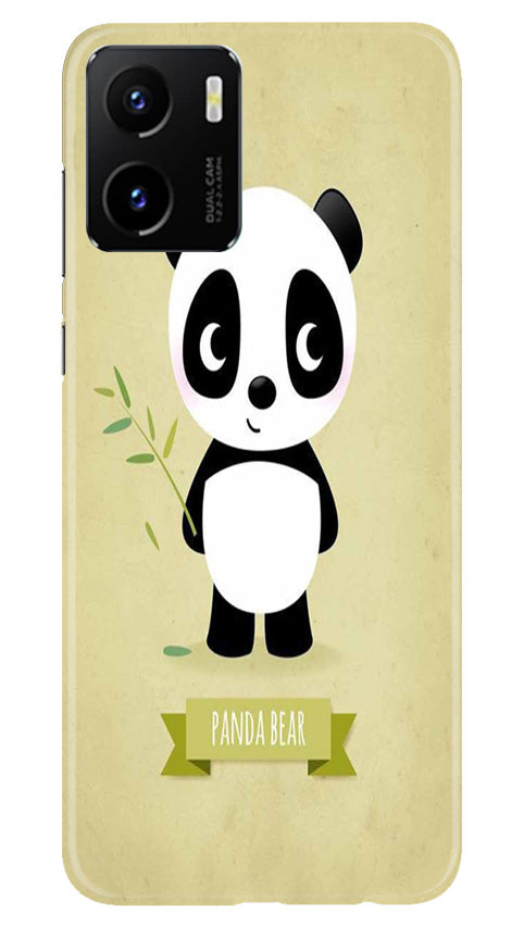 Panda Bear Mobile Back Case for Vivo Y15C (Design - 279)