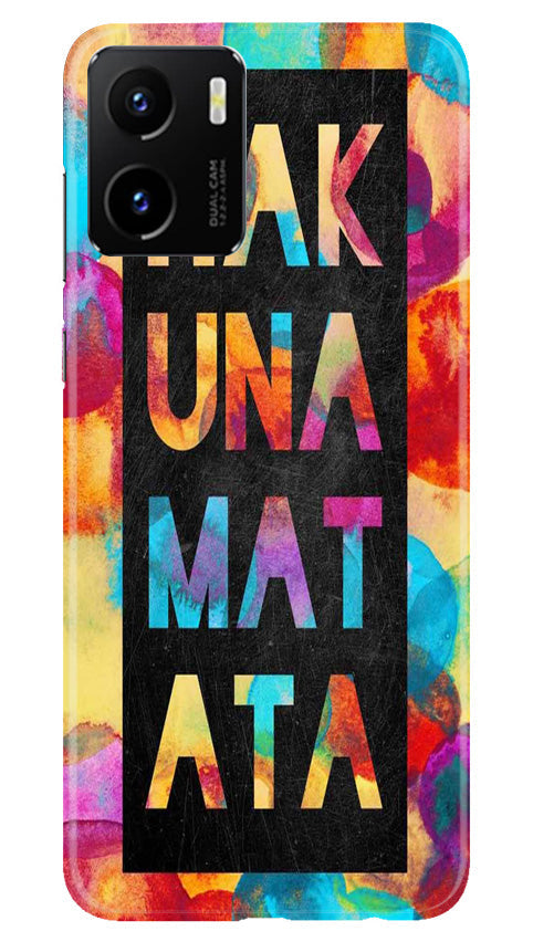 Hakuna Matata Mobile Back Case for Vivo Y15C (Design - 285)