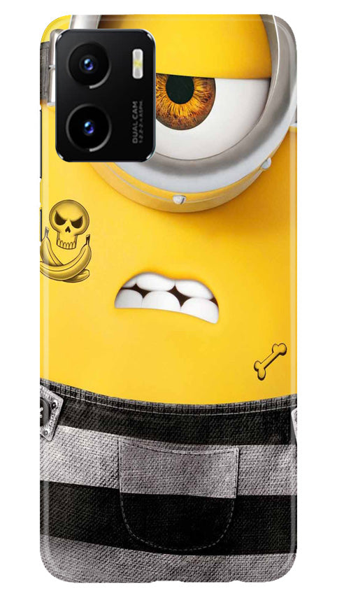 Minion Mobile Back Case for Vivo Y15C (Design - 286)