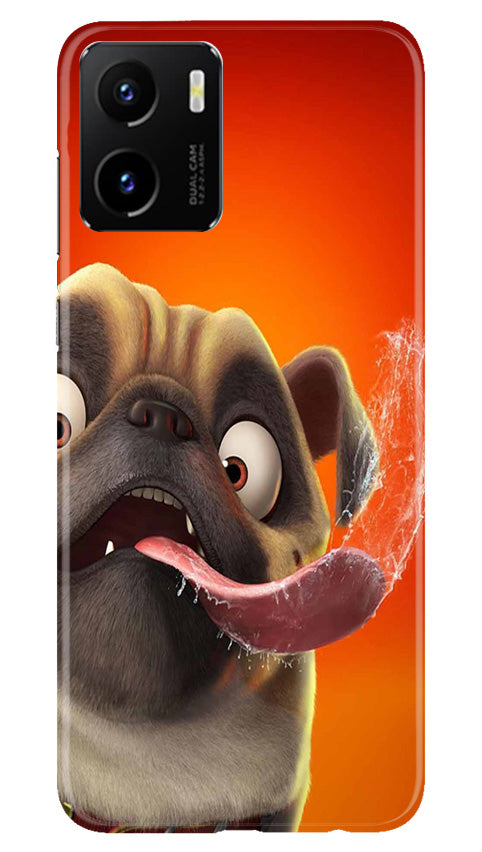 Dog Mobile Back Case for Vivo Y15C (Design - 303)