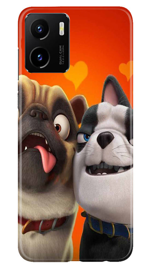Dog Puppy Mobile Back Case for Vivo Y15C (Design - 310)