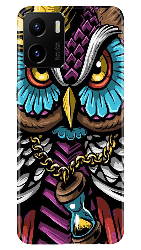Owl Mobile Back Case for Vivo Y15C (Design - 318)