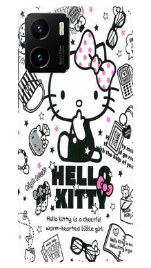 Hello Kitty Mobile Back Case for Vivo Y15C (Design - 320)
