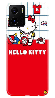 Hello Kitty Mobile Back Case for Vivo Y15C (Design - 322)