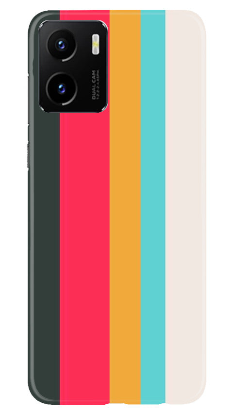 Color Pattern Mobile Back Case for Vivo Y15C (Design - 328)