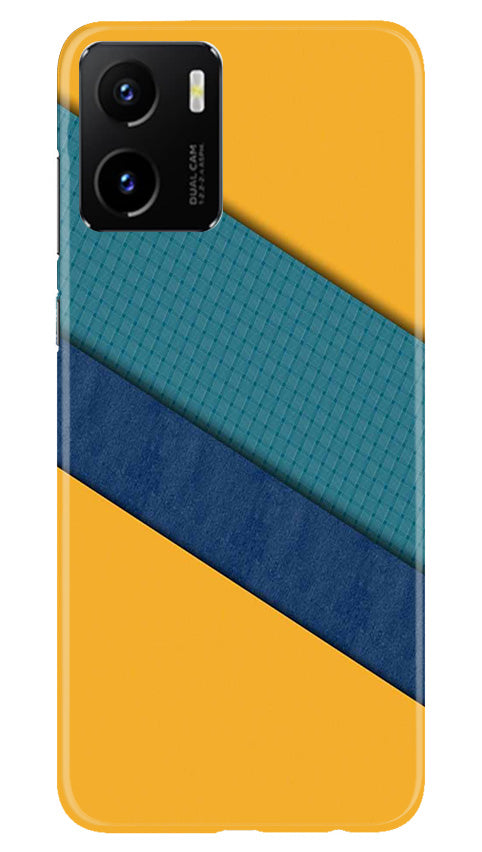 Diagonal Pattern Mobile Back Case for Vivo Y15C (Design - 329)