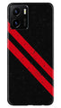 Black Red Pattern Mobile Back Case for Vivo Y15C (Design - 332)