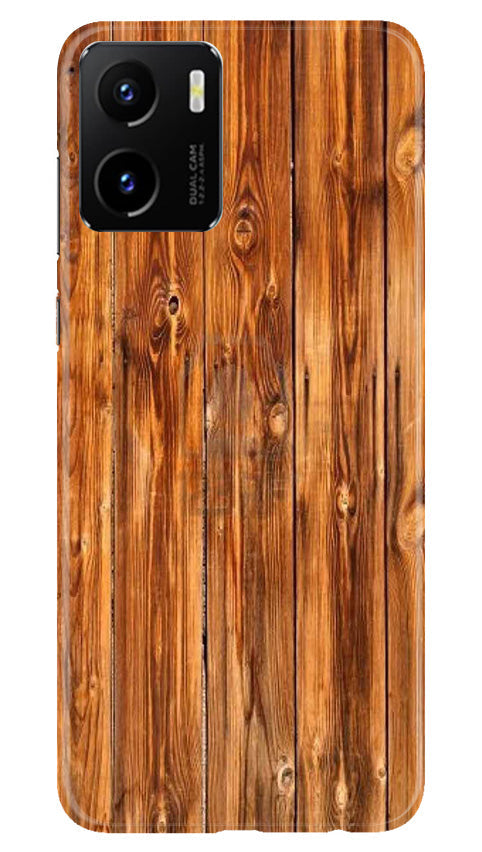 Wooden Texture Mobile Back Case for Vivo Y15C (Design - 335)
