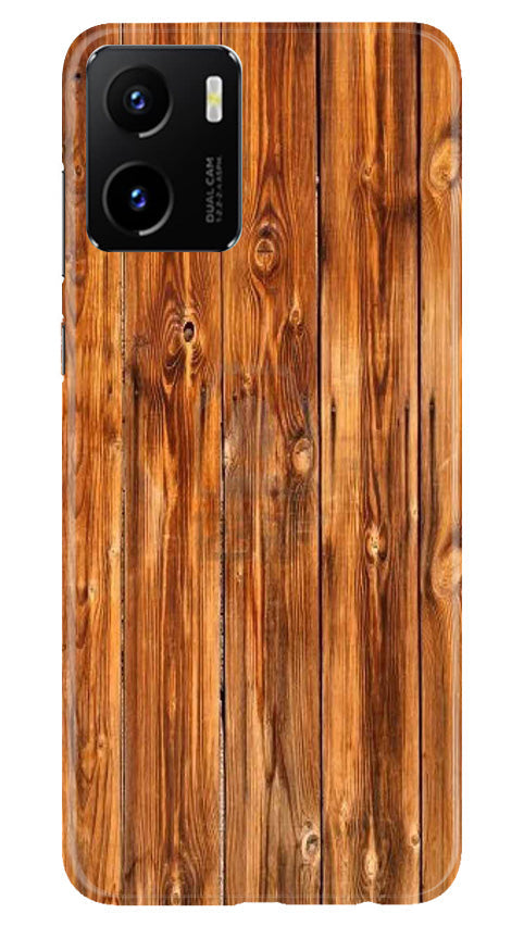 Wooden Texture Mobile Back Case for Vivo Y15C (Design - 335)