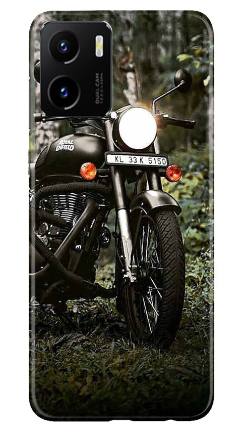 Royal Enfield Mobile Back Case for Vivo Y15C (Design - 343)
