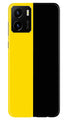 Black Yellow Pattern Mobile Back Case for Vivo Y15C (Design - 354)