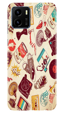 Vintage Mobile Back Case for Vivo Y15s (Design - 35)