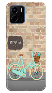 Happiness Mobile Back Case for Vivo Y15s (Design - 53)