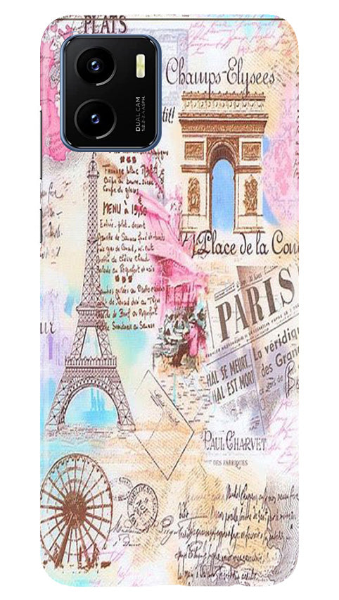 Paris Eiftel Tower Case for Vivo Y15s