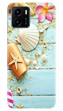 Sea Shells Mobile Back Case for Vivo Y15s (Design - 63)