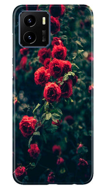 Red Rose Mobile Back Case for Vivo Y15s (Design - 66)