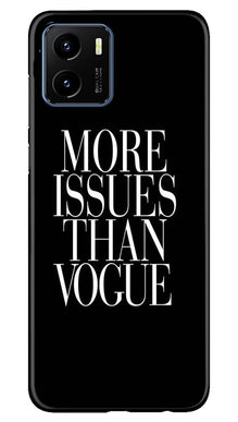 More Issues than Vague Mobile Back Case for Vivo Y15s (Design - 74)