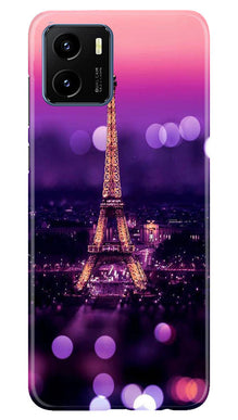 Eiffel Tower Mobile Back Case for Vivo Y15s (Design - 86)