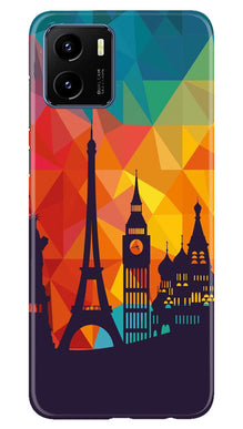 Eiffel Tower2 Mobile Back Case for Vivo Y15s (Design - 91)
