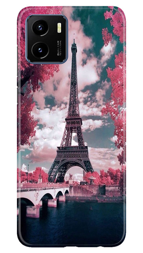 Eiffel Tower Case for Vivo Y15s  (Design - 101)