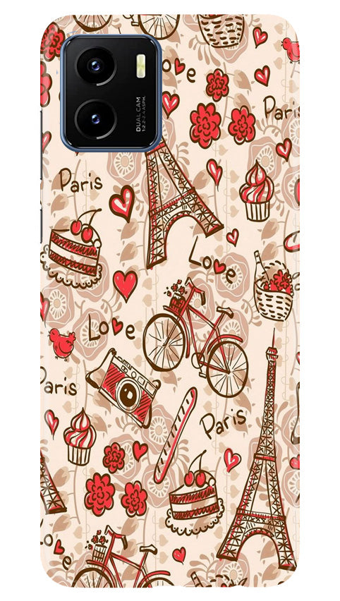Love Paris Case for Vivo Y15s(Design - 103)