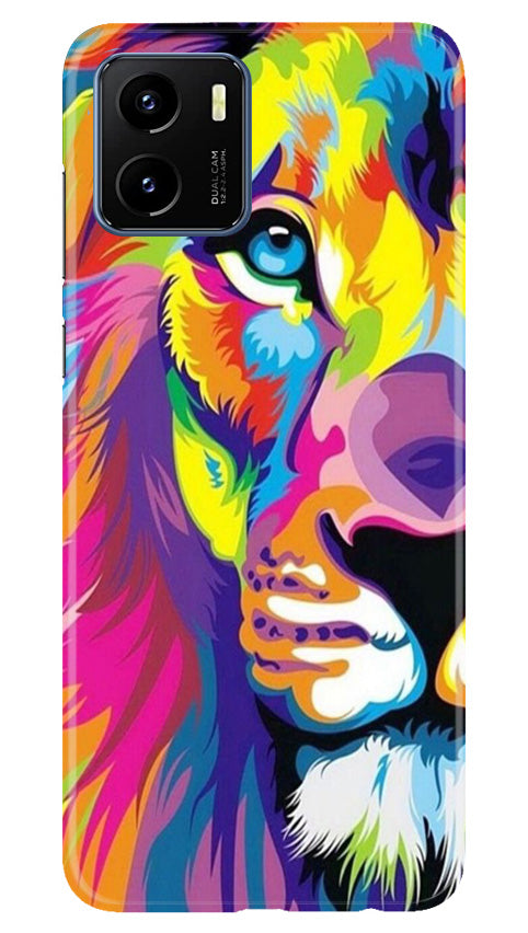 Colorful Lion Case for Vivo Y15s(Design - 110)