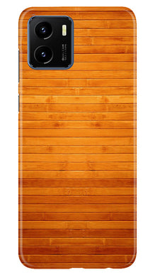 Wooden Look Mobile Back Case for Vivo Y15s  (Design - 111)