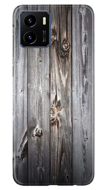 Wooden Look Mobile Back Case for Vivo Y15s  (Design - 114)