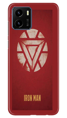 Iron Man Superhero Mobile Back Case for Vivo Y15s  (Design - 115)