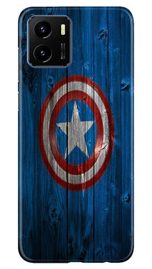 Captain America Superhero Mobile Back Case for Vivo Y15s  (Design - 118)
